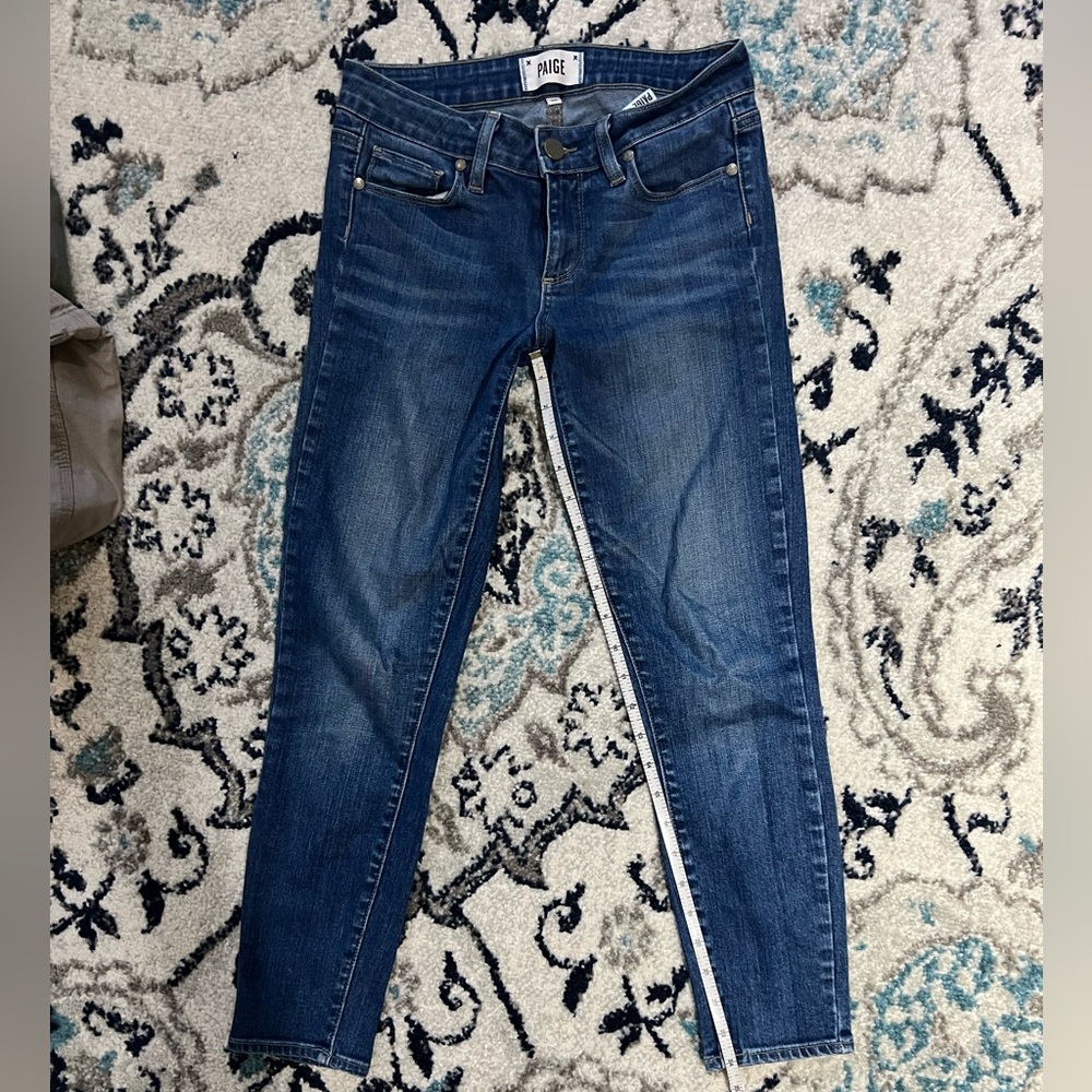 PAIGE JEANS SIZE 25 ankle length